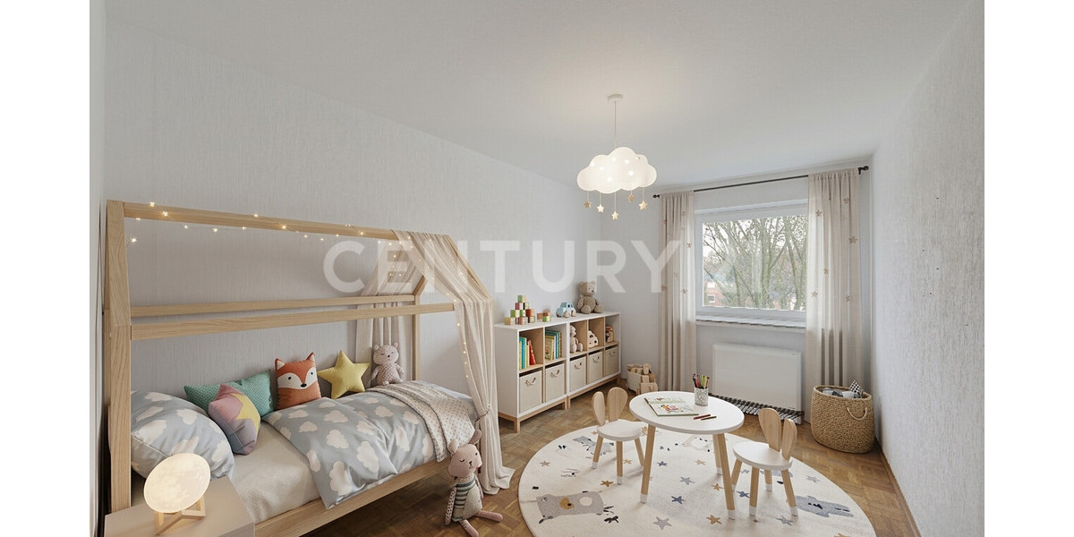 Kinderzimmer Visualisierung