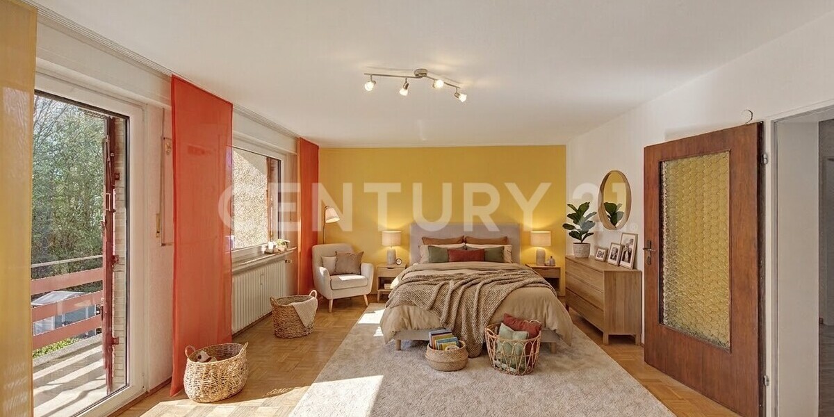 OG Schlafzimmer Visualisierung