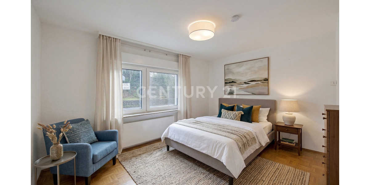 Wohnung links Gästezimmer Visualisierung