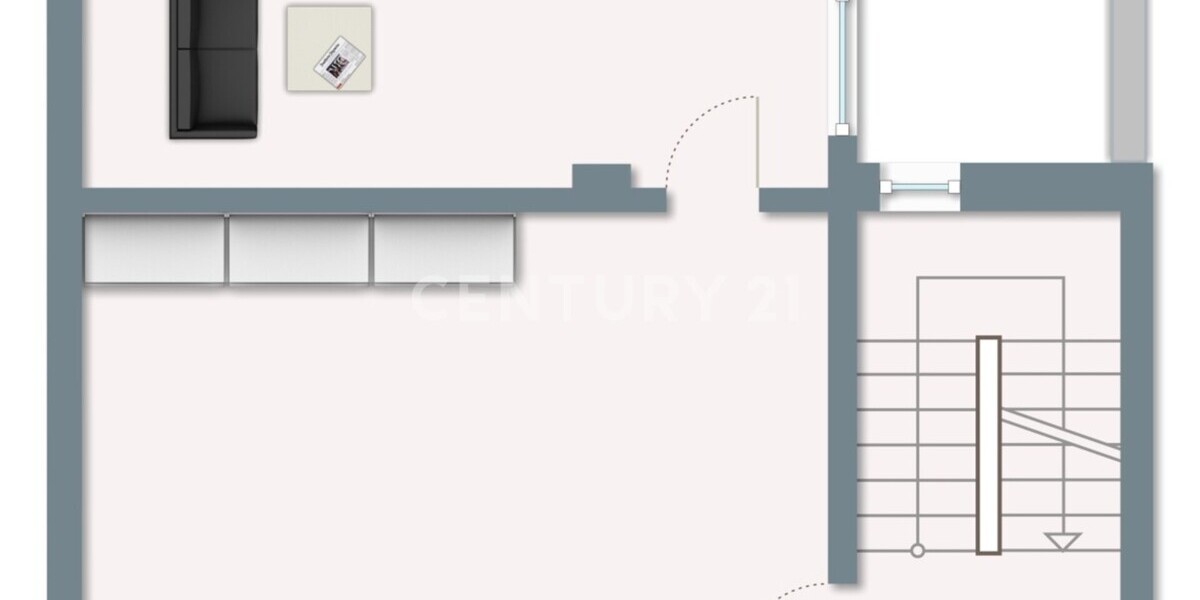 Obergeschoss Pausenraum/Büro