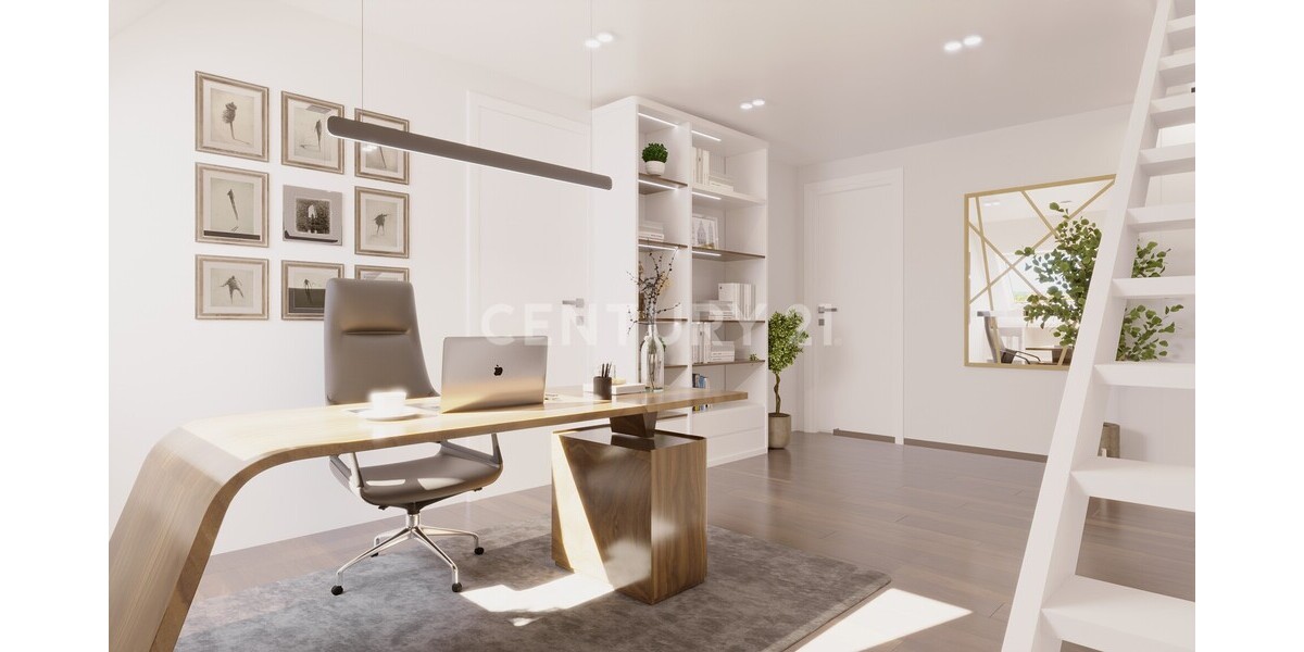 Visualisierung Homeoffice 3. OG