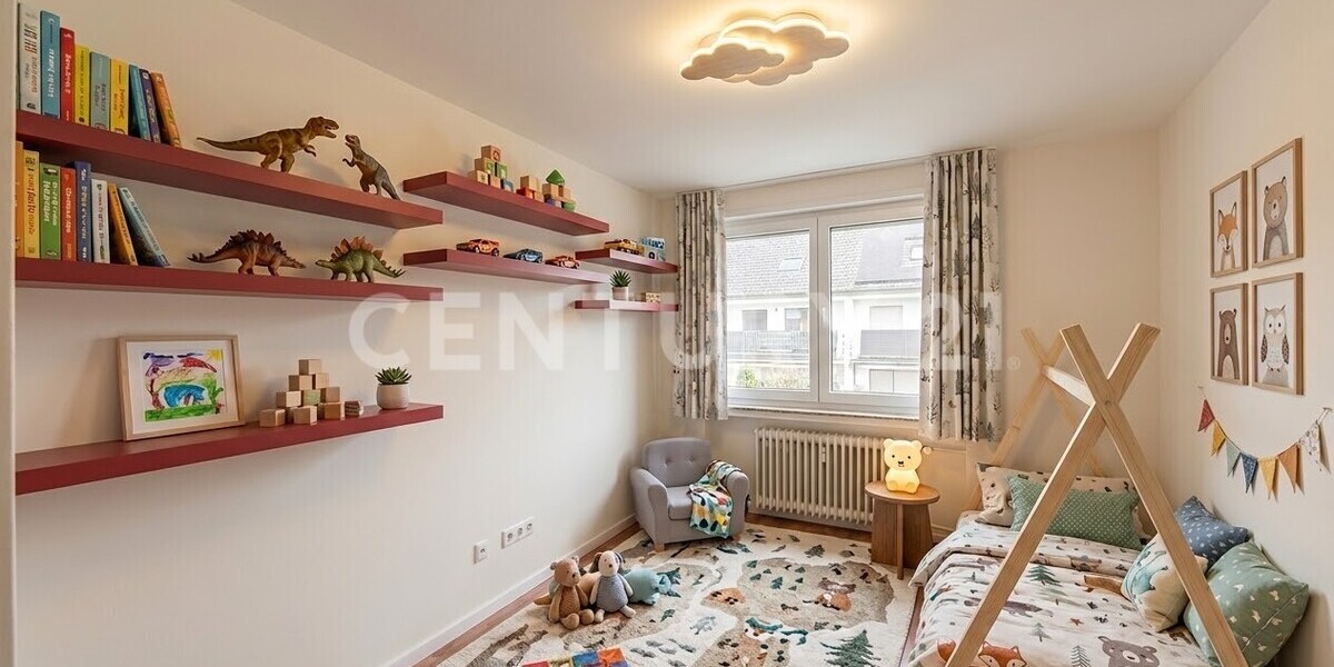 OG Kinderzimmer Visualisierung